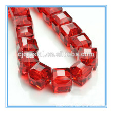 Glas quadratische Perlen chinesischen Kristall Perlen Großhandel